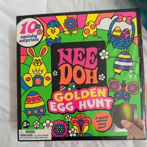Viral Needoh Golden Egg Hunt! NWT Sealed Box